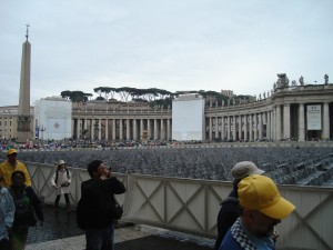 Az avatás előtti délutánon már minden a helyén volt.